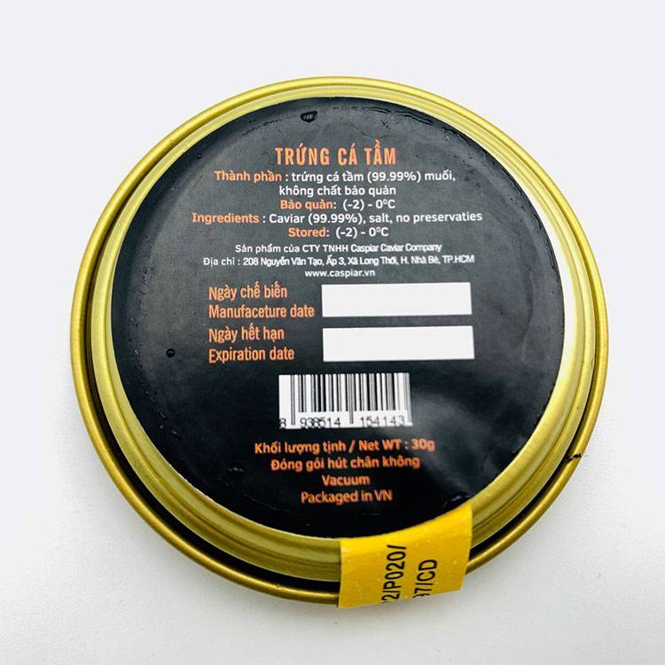 Trứng Cá Tầm Imperial Caviar