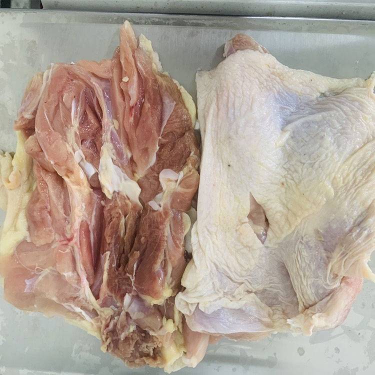 Phi lê má đùi không da