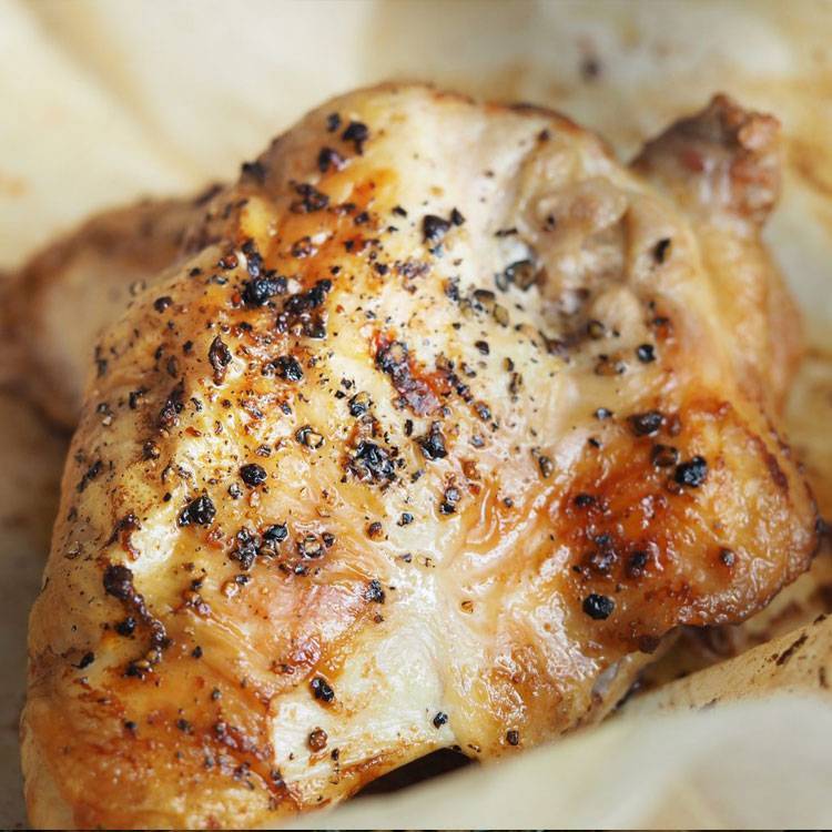 Phi lê gà không da