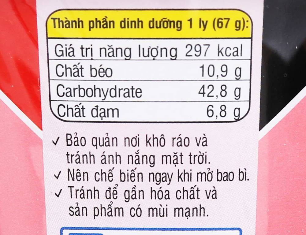 Thùng 24 ly mì Handy Hảo Hảo tôm chua cay 67g
