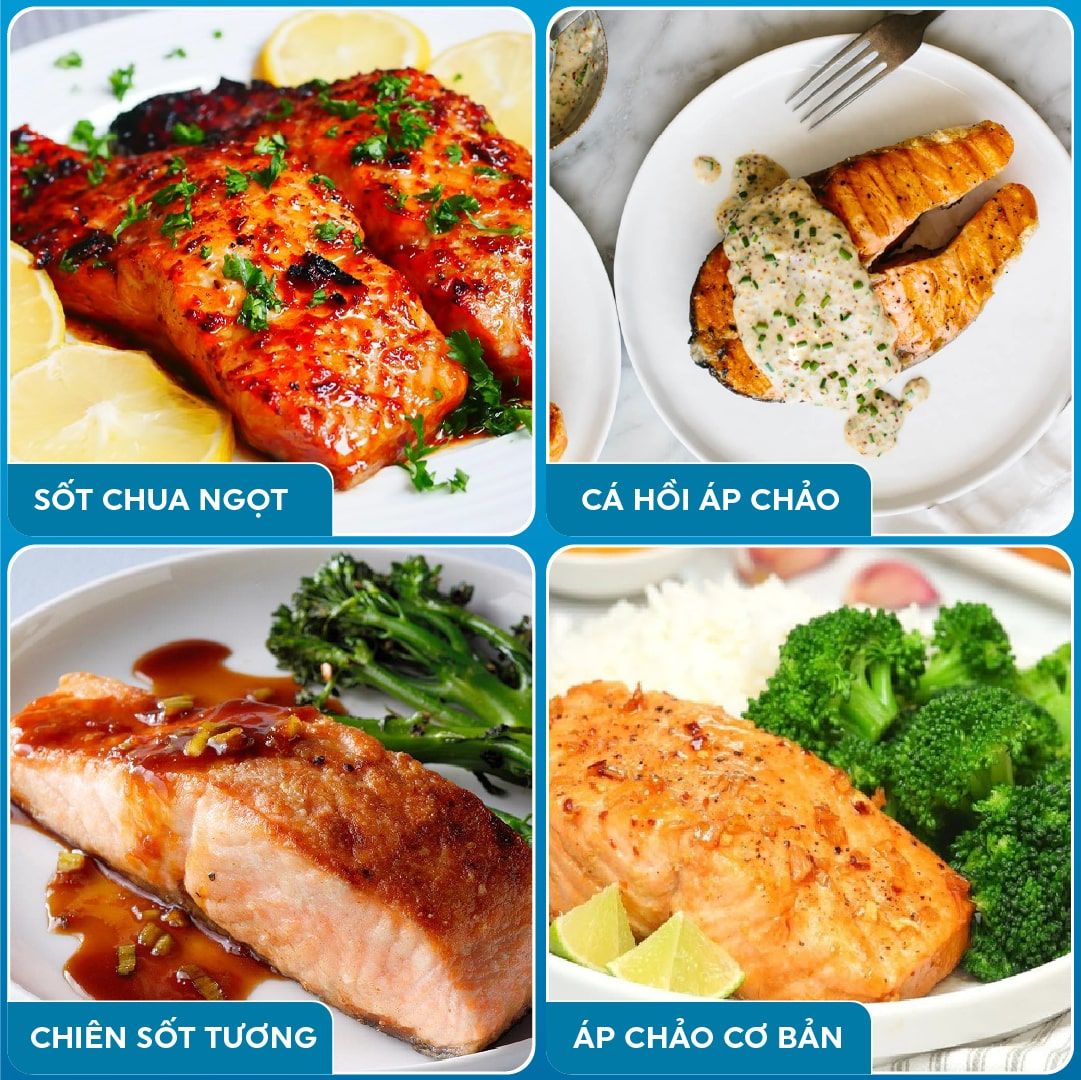 Hình ảnh sản phẩm Các món ăn ngon từ cá hồi