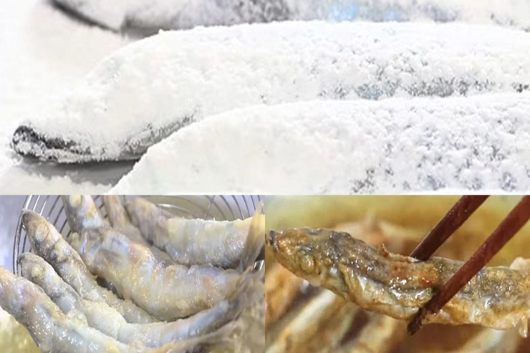 Sơ chế và chiên cá