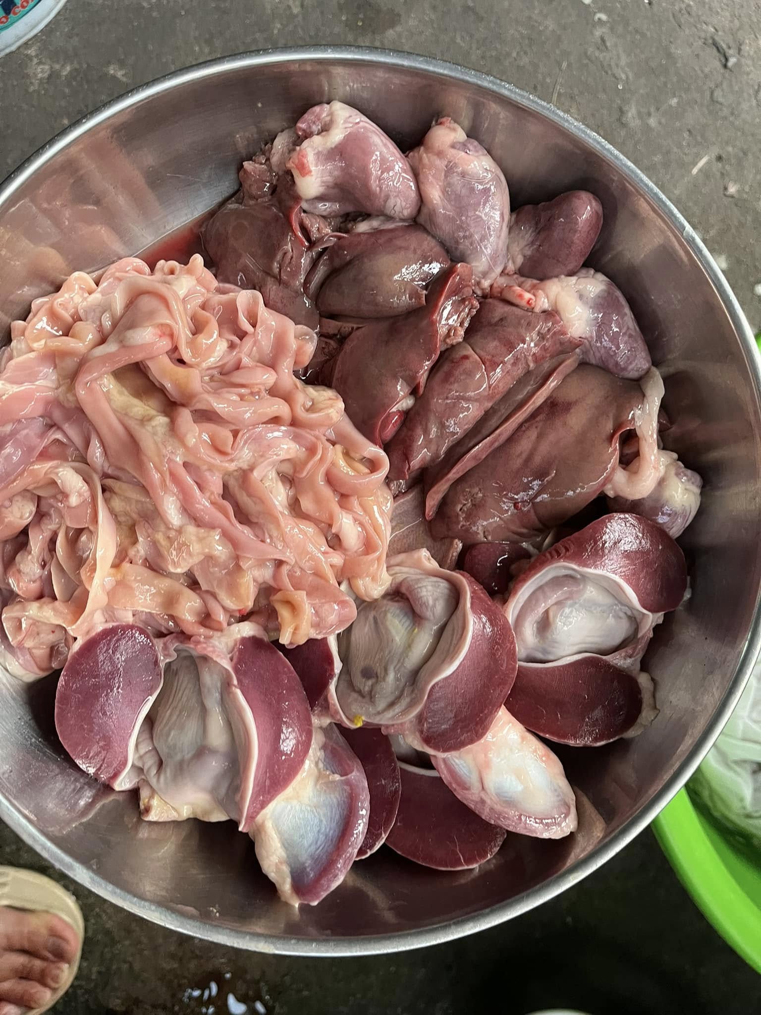 Lòng vịt nguyên bộ: tim, gan, mề, ruột – hàng sỉ VIFOOD